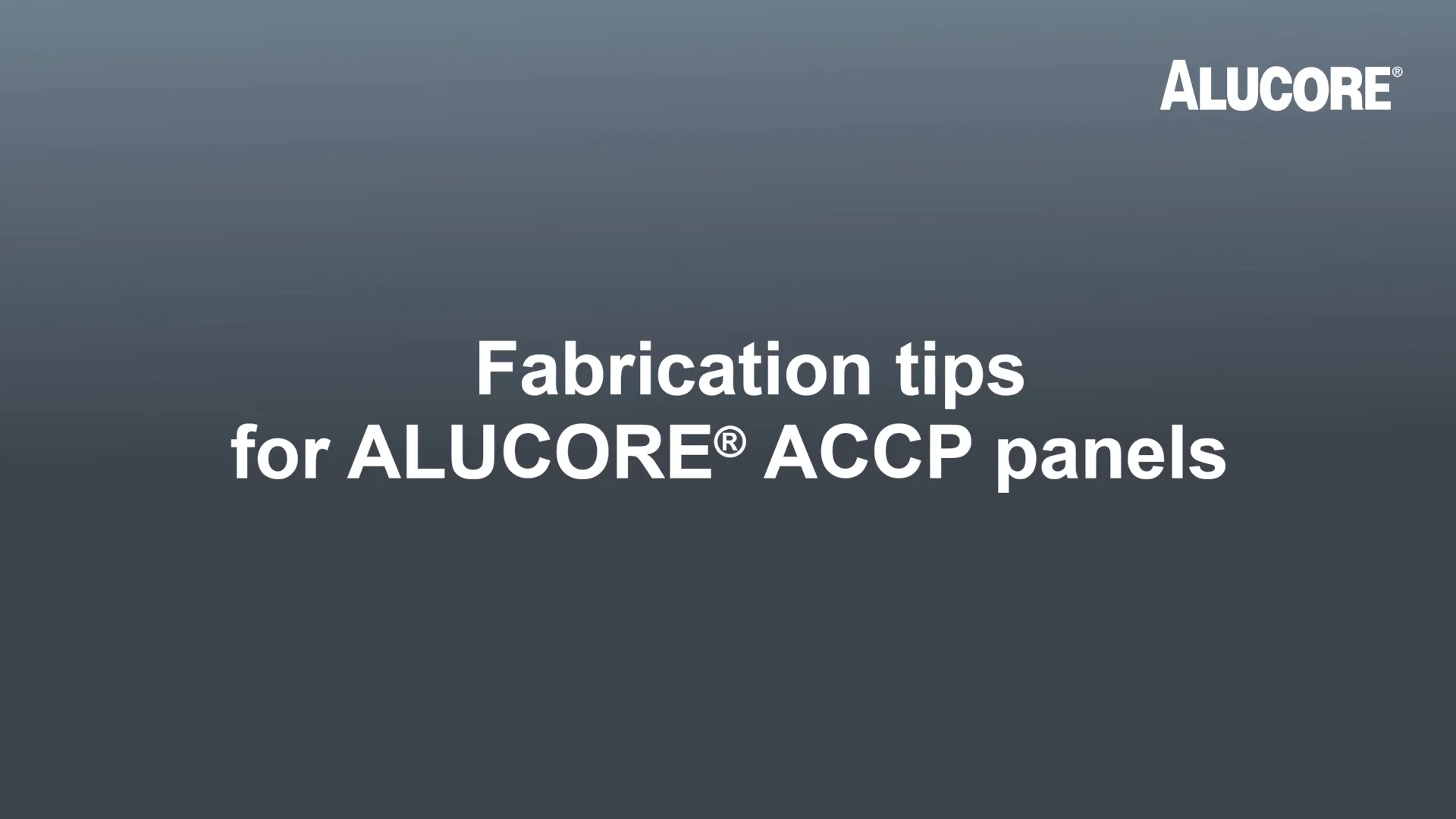 ALUCOBOND ACCP cutting and fabrication process including routing and bending in Singapore