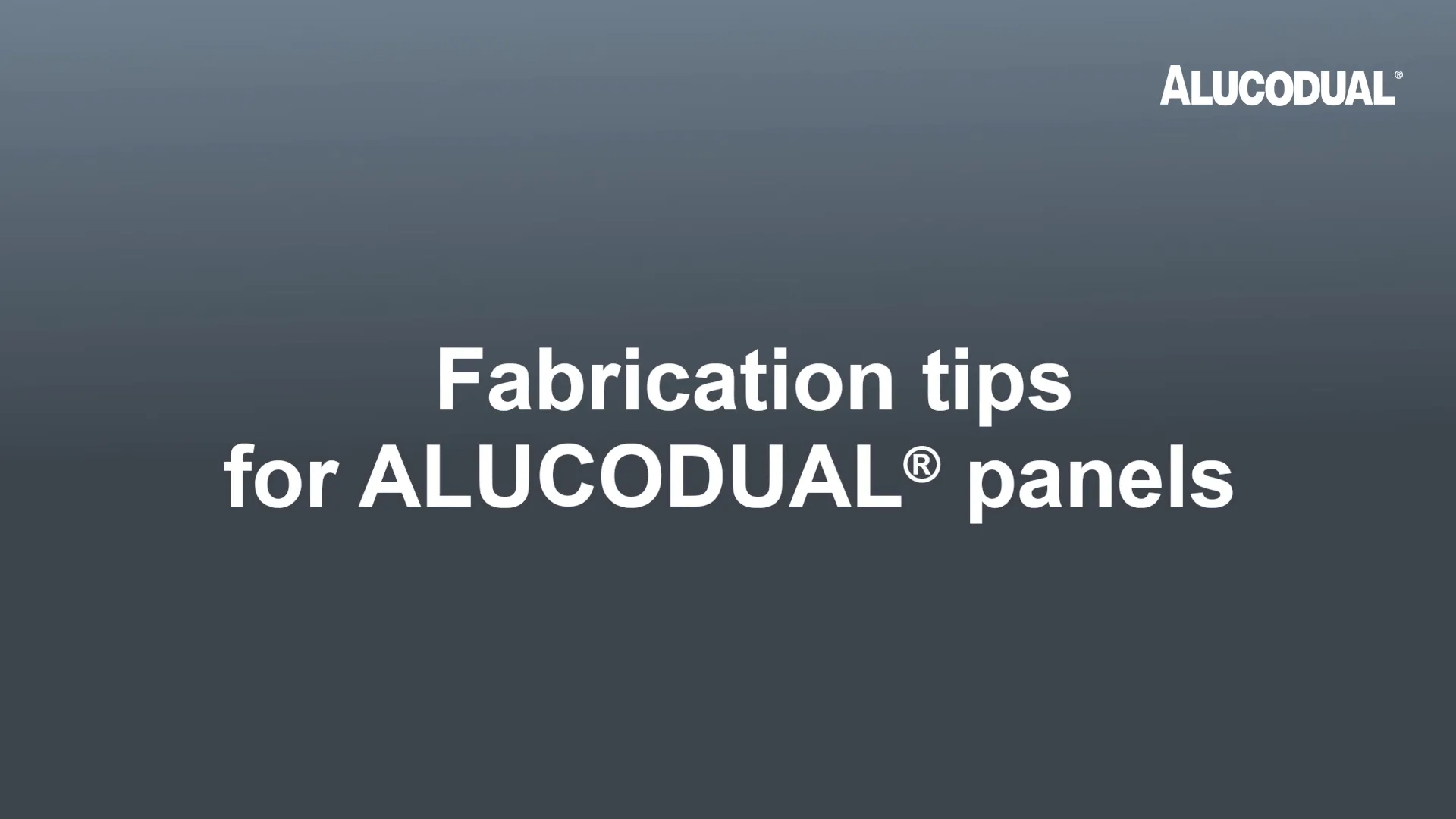 ALUCODUAL ACP fabrication tips including cutting techniques and installation guidelines in Singapore